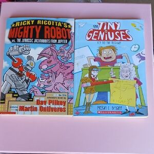 Scholastic Ricky Ricotta and Tiny Geniuses Book Set